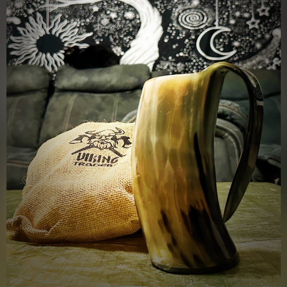 Viking Drinking Horn Mug - Picture 8 of 13